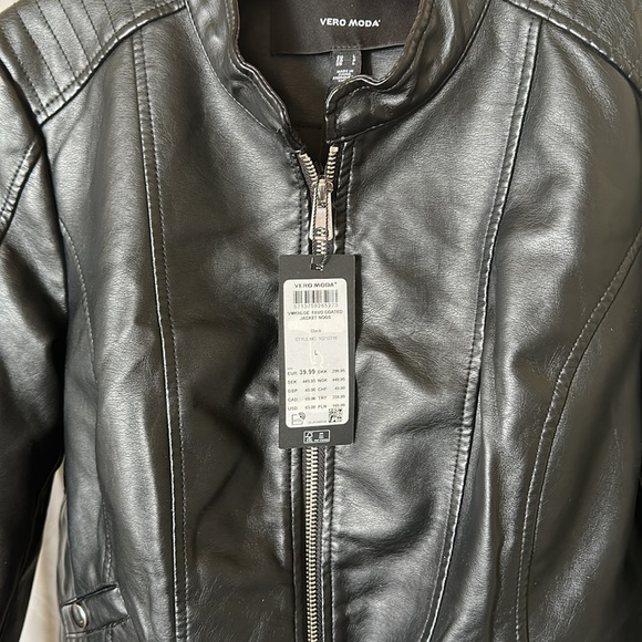 Vegan Moto Jacket - Picture 6 of 15